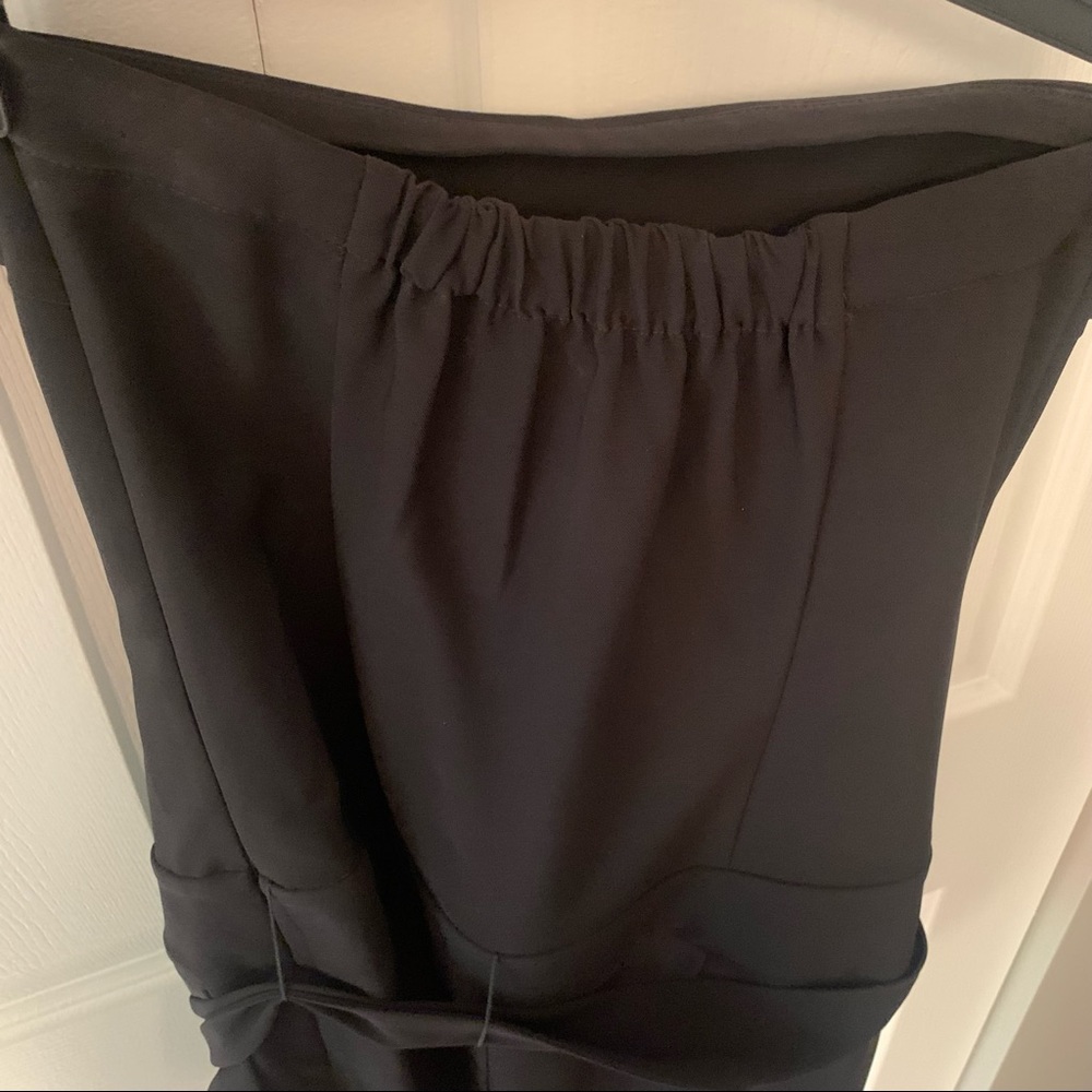 Express Strapless Black Romper - Picture 7 of 9